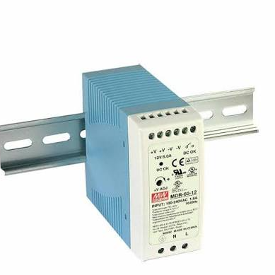 منبع تغذیه سوئیچینگ ریلی مینول 12V-5A - MDR-6012
