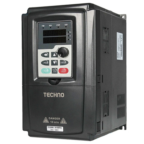 اینورتر سبک کار ورودی سه فاز 1.5KW تکنو TC330S-00150T4