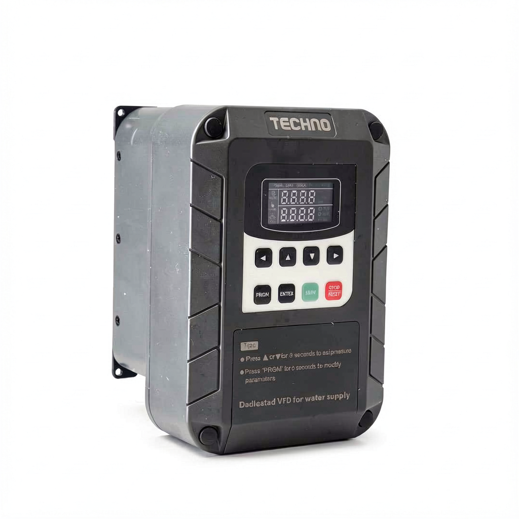 اینورتر بوستر پمپ ورودی سه فاز 4KW تکنو TC388-00400T4