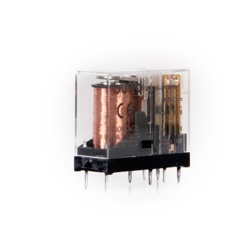رله شیشه ای 5 پایه سوزنی کتابی بوتو  BUTTO 14F-1PL