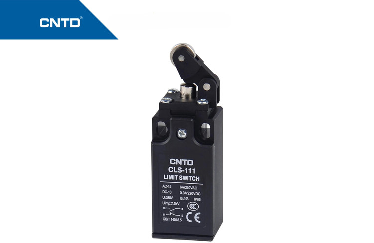 لیمیت سوییچ (میکروسوئیچ) فشاری یکطرفه در جهت چپ به راست بدنه باکالیت CNTD CLS-111