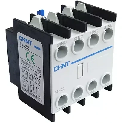 کنتاکت کمکی از بالا 2 باز 2 بسته مخصوص کنتاکتور چینت CHINT مدل F4-22