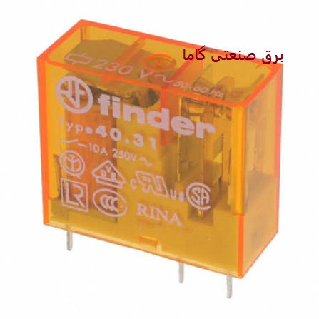 رله فیندر 1 کنتاکت 230 ولت AC کد 403182300000