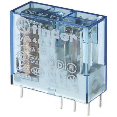 رله کتابی 12vDC دو کنتاکت 8 آمپر فیندر مدل 40.52.9.012.0000